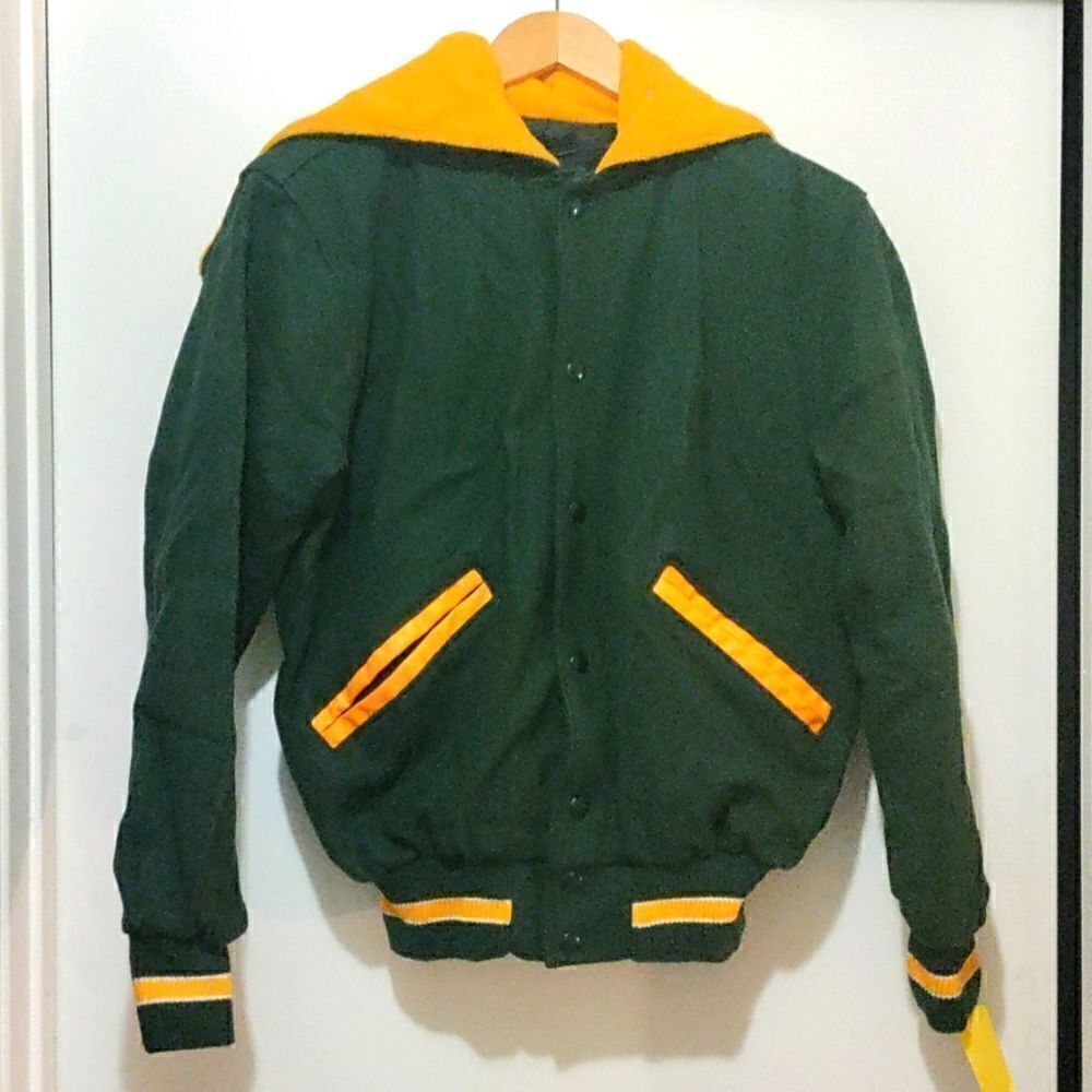 Vintage Blank Letter Jacket